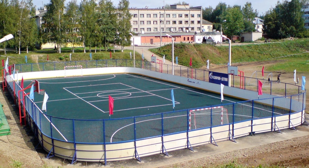 Размер хоккейной площадки