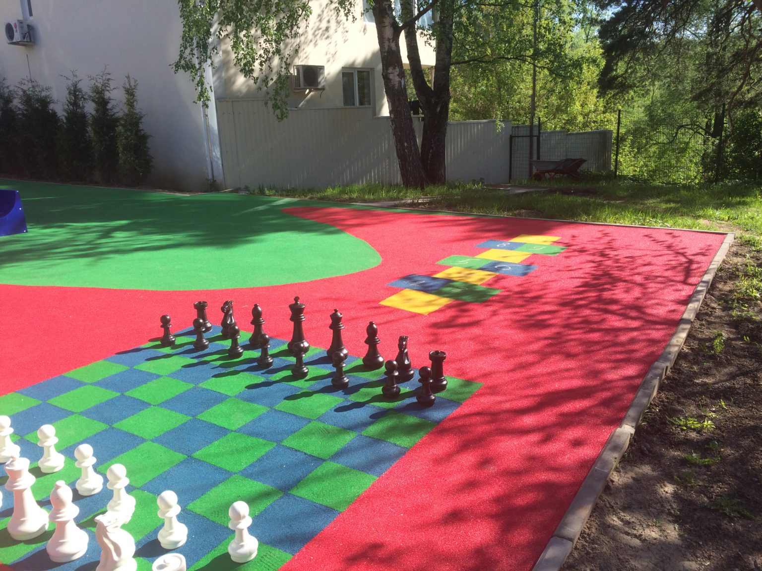 Площадки для детского сада покрытие