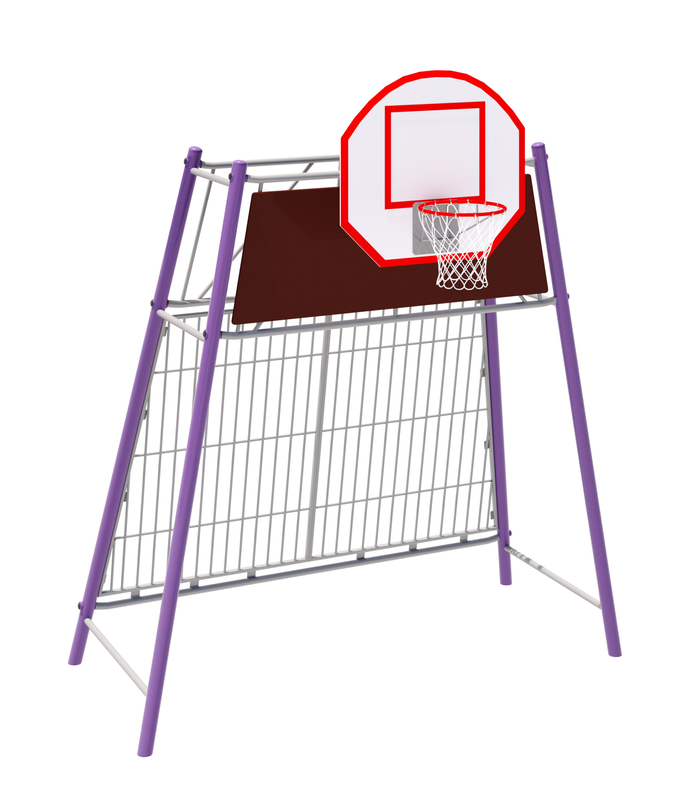 Ворота с баскетбольным щитом 21-054